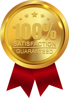 100% Satisfaction Guaranteed